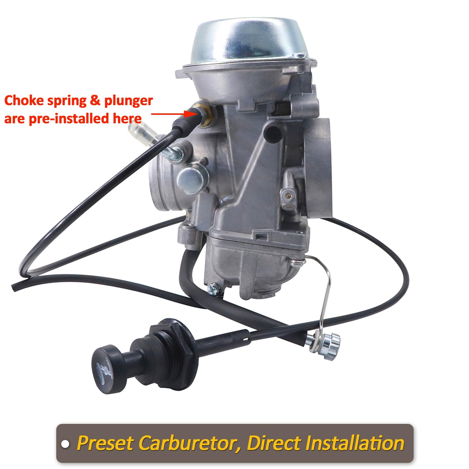 Amazon.com: Carburetor & Choke Cable for Polaris Sportsman 500 HO